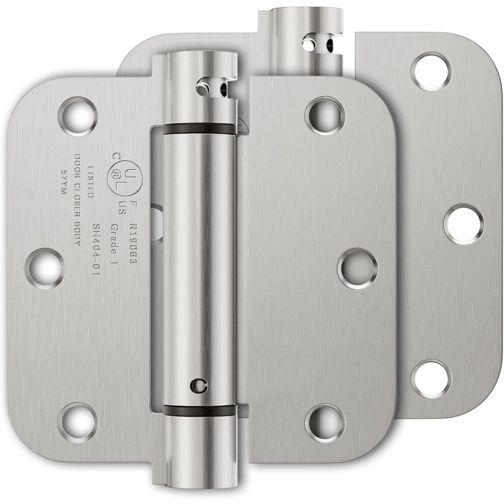 Self-Closing Door Hinges 3.5" 5/8" Radius 2-Pack 900223216151