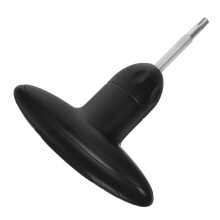 Golf wrench tool for precision club adjustment black metal