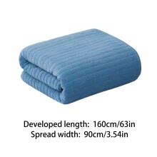 Serviette de bain en velours pour adulte, extra absorbante, douce et polaire, 160 x 89 cm