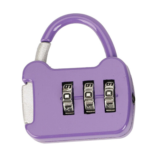 Miulika 3-digit combination lock for gym locker 1