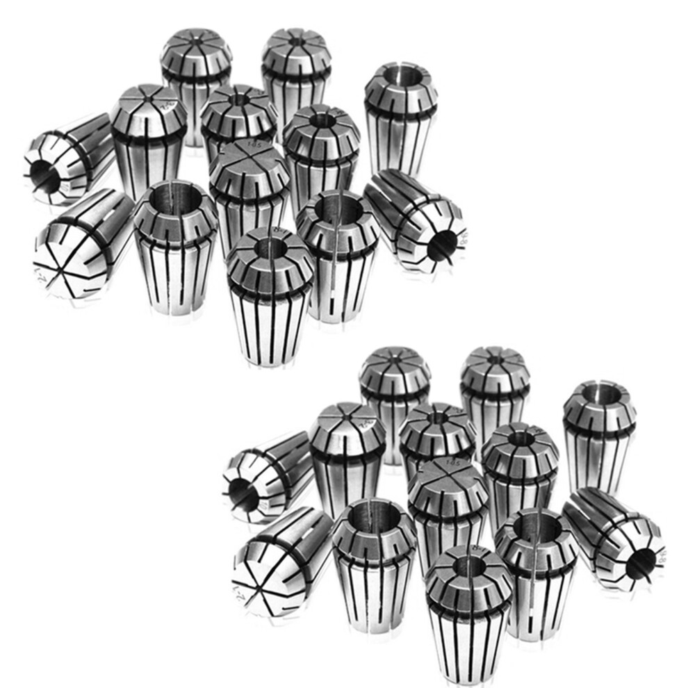 26Pcs 1-13Mm Er20 Spring Collet Set Cnc Workholding Engraving&Milling Lathe 6032530983106