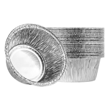 Round Aluminum Foil Pans 4.5 Inch 20 Count
