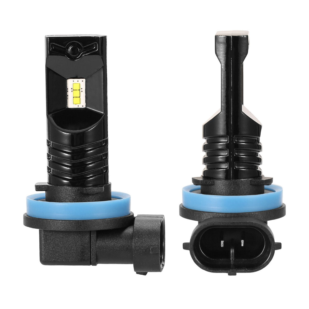 Led Fog Bulb H8/H9/H11 600Lm 80W 6000K Ip68 2Pcs Light 900223212436