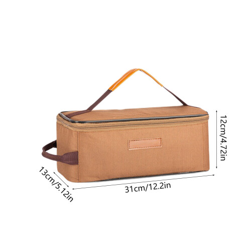 Campingopbevaringspose Holdbar Ridsefast Bærbar Tote 2