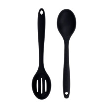 Silicone Cooking Spoons Set Non-Stick Heat Resistant 2-Pack