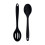 Silicone Cooking Spoons Set Non-Stick Heat Resistant 2-Pack 1