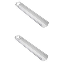 Flex-Drain Dripper Flipper Vinyl Downspout Extension 30