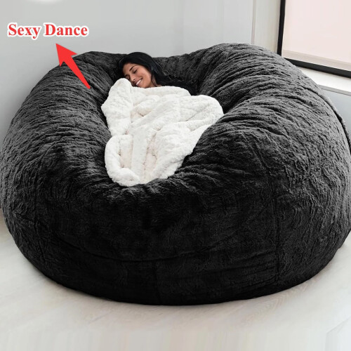 Pouf géant en mousse à mémoire de forme (1 pièce)