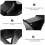 Supporto nero per cuffie, ideale per ufficio, camera da letto e gaming. 7