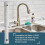 Clé d'installation pour robinet de cuisine Moen118305 6