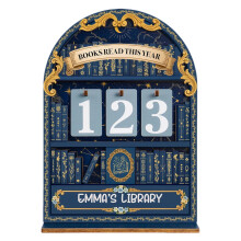 Marcador de livros de madeira de 15 cm (5,9 polegadas) para amantes de livros