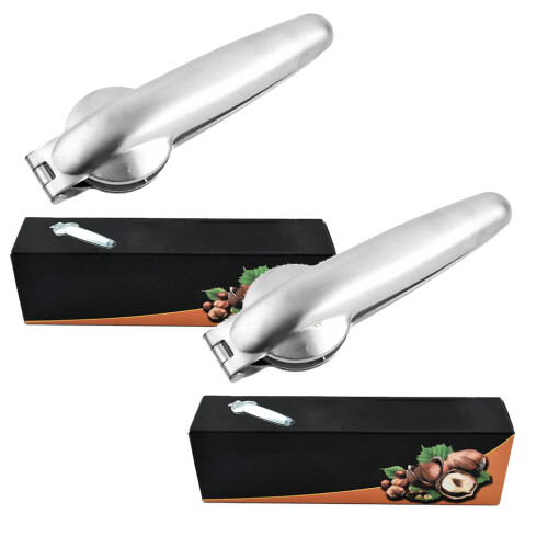 Pince coupe-châtaignes en acier inoxydable (2 pièces)