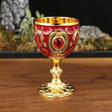 Retro metalen whisky shotglas 30 ml
