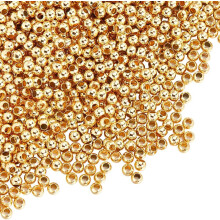 Verguld messing afstandskralen 3 mm 800 stuks