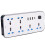 Multipresa con porte USB e protezione da sovraccarico a 6 prese 1