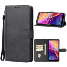 TCL501 leren telefoonhoesje