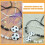 Bracciale da calcio in lega di zinco, 2 pezzi 6