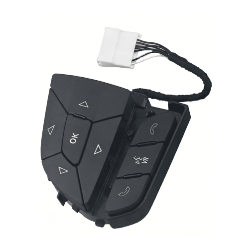 Interruptor de direção esquerdo preto para Jeep Cherokee 2016–2019