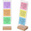 Set da 2 Supporto per Note e Blocco Note, Accessori per Scrivania In Acrilico Autonomo con Base In Legno 2