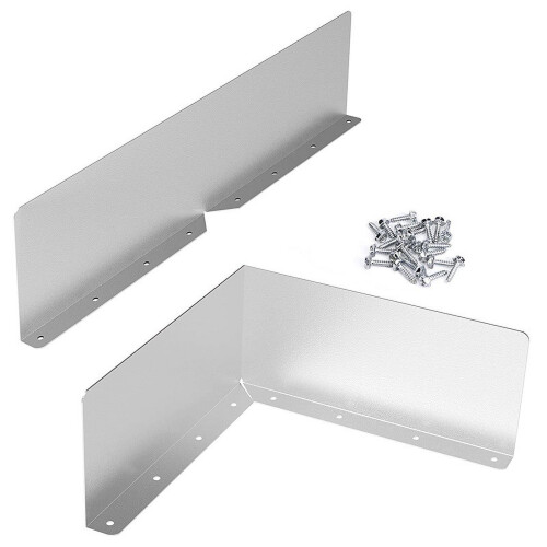 Rain Gutter Splash Guards for Roof Corners 4 Pack