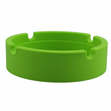 Scrumieră rotundă din silicon, ecologică, premium, 1 buc.