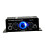 Sort stereo digital lydforstærker med LED-knap 5