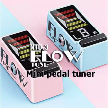 Für Flow Tune NTU-3 MK2 Akustik-E-Gitarre Bass Stimmgerät Pedal Effektor LCD-Bildschirm Multi-Modal Blau