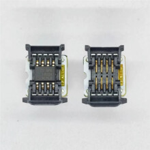 2Pcs Smd to Dip Adapter, Op-Amp Socket, Test Socket, Smd Op-Amp Base, Sop8/Soic8 to Dip8 Converter