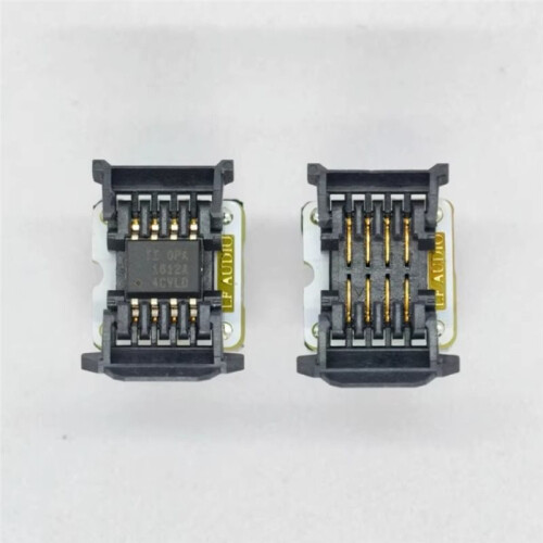 2Pcs Smd to Dip Adapter, Op-Amp Socket, Test Socket, Smd Op-Amp Base, Sop8/Soic8 to Dip8 Converter