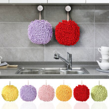 Serviettes de toilette monochromes en chenille, à séchage rapide, moelleuses et absorbantes