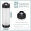 4 Pcs 16Oz Condiment Squeeze Bottles Inverted Plastic Squeeze Bottle for Sauces Refillable Tip Large Valve Dispenser 6