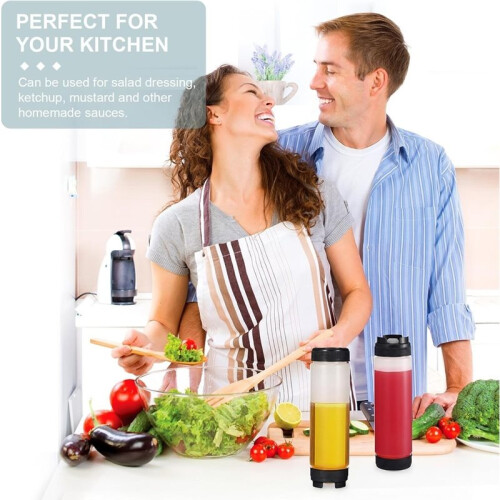4 Pcs 16Oz Condiment Squeeze Bottles Inverted Plastic Squeeze Bottle for Sauces Refillable Tip Large Valve Dispenser 1