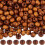 Träpärlor Runda 6 mm 2 mm Hål 200 st 1