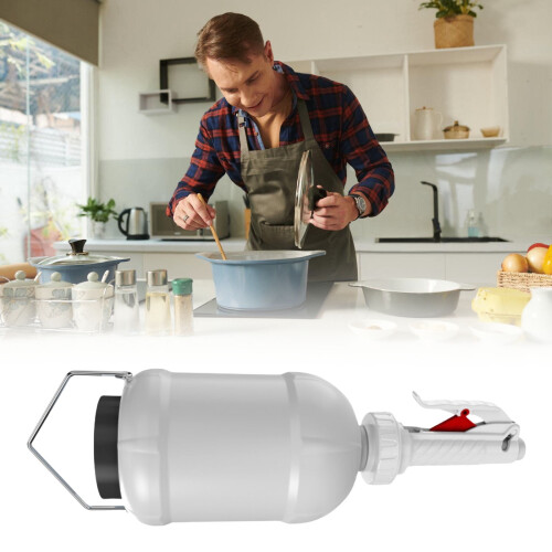 Sticlă de condiment din plastic de înaltă rezistență, 3L 1