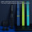 Electric Air Drum Set Portable 3D Motion Sensing 3