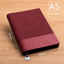 A5-Notizbuch mit Linien und Hardcover, 2 Stück