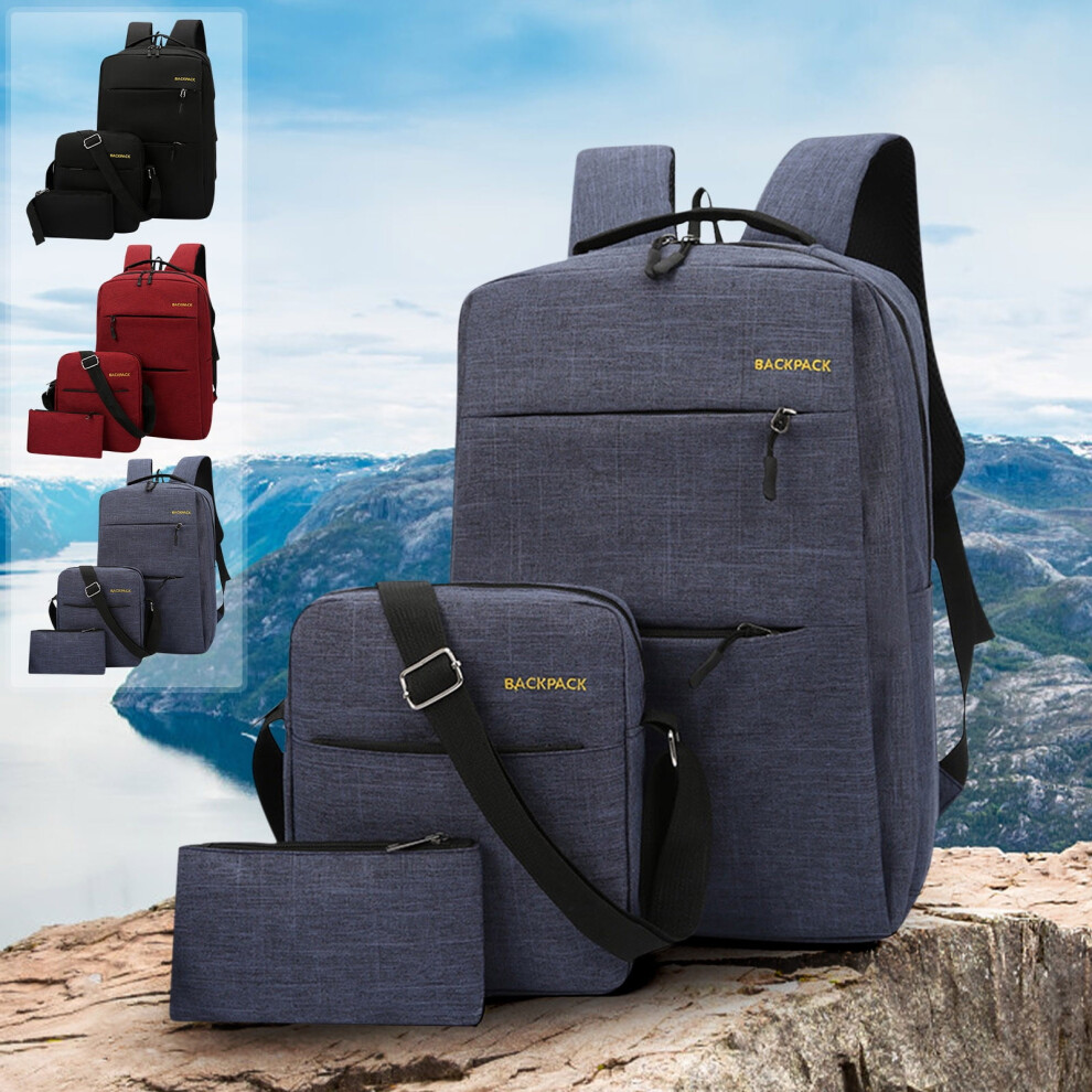 Travel Laptop Backpack 17 Inch Usb Charging Water-Resistant 971050636931