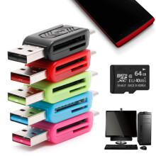 Čítačka kariet Micro USB SDXC TF s adaptérom USB 2.0 OTG
