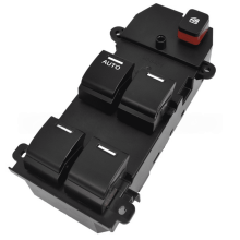 Honda City 2003-2012, Fensterheberschalter auf der Fahrerseite, schwarz