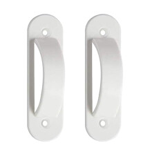 Kryt nástenného vypínača biely 85x25mm PVC s 2 krytmi a 4 skrutkami