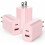 C-blokk strømadapter QC+PD3.0 dobbel port 20W 1