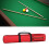 Billiards Cue Case Water-Resistant Red 8-Hole 2