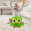 Duolingo Duo pluche uil, groen, 29 cm 6