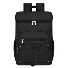 Insulated Leak-Proof Cooler Backpack Black Large