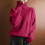 Damen-Strickpullover, langärmelig, Oversize-Rundhalsausschnitt 4