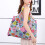 Sacs de courses pliables et réutilisables, grand format, en nylon indéchirable (lot de 6). 4