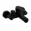 Black Wall-Mount Bathtub Faucet Set 1 Piece 1