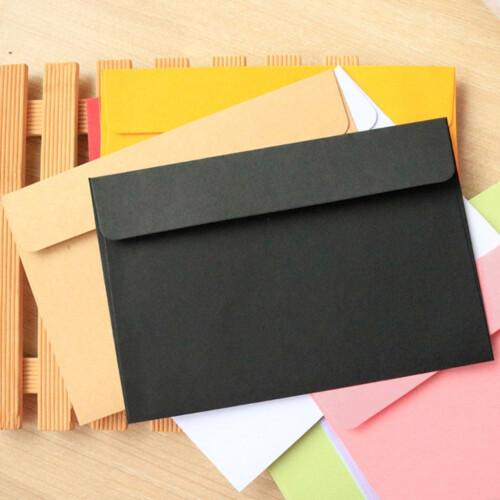 Envelopes Kraft Vintage 6x4 polegadas A6 - Pacote com 10 unidades 1