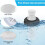 180 IBC Lid Filter 163 mm Vertical Rainwater Filter DN150 with Washable Nylon Filter for IBC Container 6