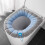 Housse de siège de toilette en maille douce (1 pièce) 1